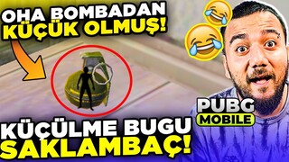 ADAM BOMBADAN KÜÇÜK OLMUŞ? SAKLAMBAÇ ama HERKES MİNNACIK! PUBG Mobile