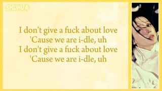 I-DLE (아이들) - Girlfriend (Easy Color Coded Lyrics)