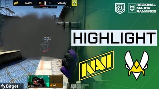 [HIGHLIGHTS] NAVI VS VITALITY | GROUP STAGE | PGL MAJOR ANTWERP 2022 EUROPE RMR A
