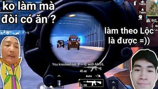 PUBG Mobile - Giáo Án Không Làm Vẫn Có Ăn Của Lộc Bignose :)) | Cân Team Cực Hay Từ QuắnK