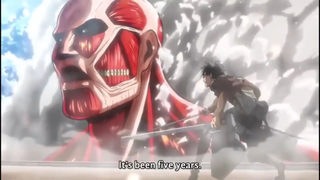 EREN VS COLOSSAL TITAN💥🔥⭕