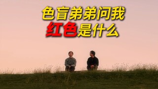 色盲弟弟问我红色是什么