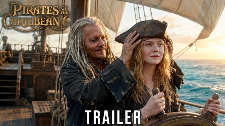 Pirates of the Caribbean 6 (2027) - Johnny Depp, Elle Fanning, Ryan Gosling - Co