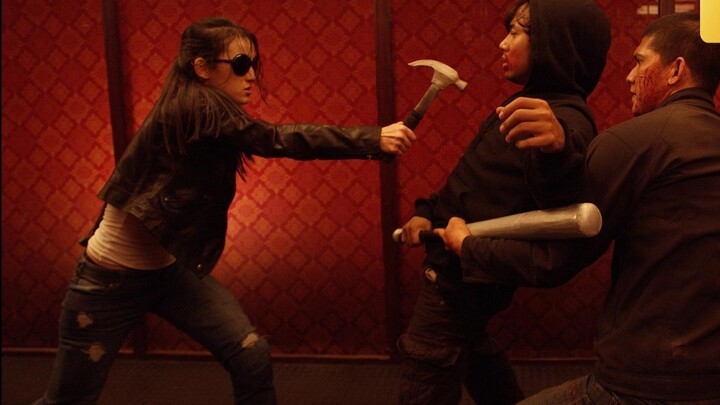 4K Hammer female baseball male hardcore fight scene "The Raid 2: Thugs"