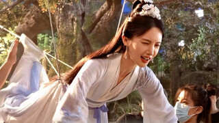 南宫婉金晨时隔 6 年再次在凡人里吊威亚！看杨洋如何饰演韩跑跑！
