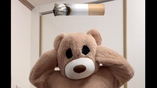 【นักรบหมีข้างถนน】ความท้าทายควัน