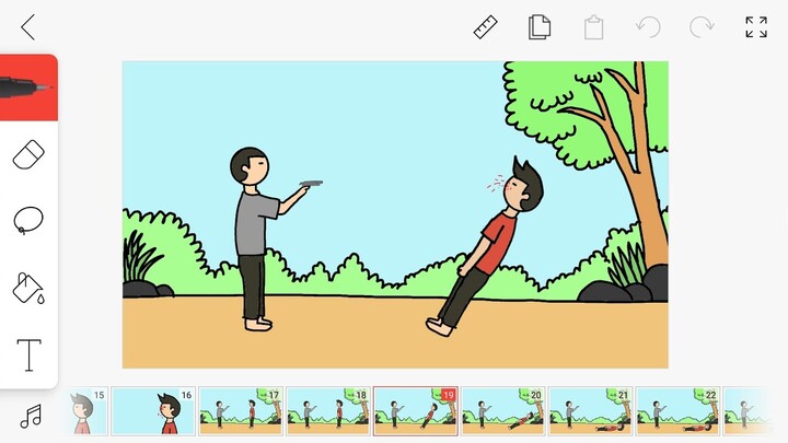 Cara Membuat Animasi Menembak Untuk Pemula di Flipaclip