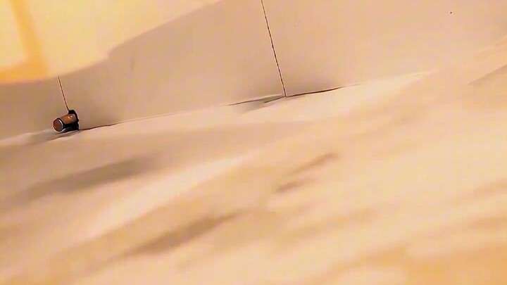 A big truck accidentally snapped a power line, nearly causing a tragedy.