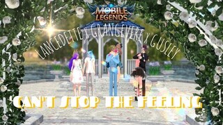 【Mobile Legends】Can't Stop The Feeling! || Odette x Lancelot & Guinevere x Granger & Lesley x Gusion