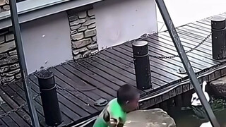 脑子还在淹水 身体已经上岸了