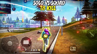 SOLO VS SQUAD 18 KILL - FREE FIRE ‼️