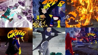All Grabs - My Hero One's Justice 2 (60FPS)