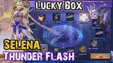 9 SPINS TRICK TO GET THUNDER FLASH SKIN | SELENA LUCKY BOX SKIN | MOBILE LEGENDS