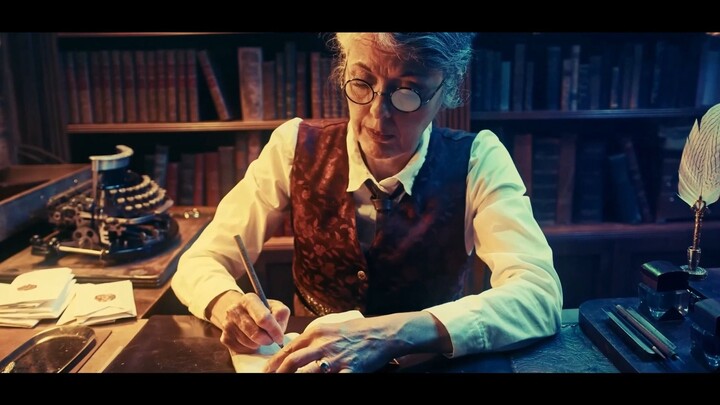 【Sarang Tidur Bantu】Wanita Anggun di Perpustakaan Tua Tunjukkan Padamu Segel Kuno yang Elegan, Pena 