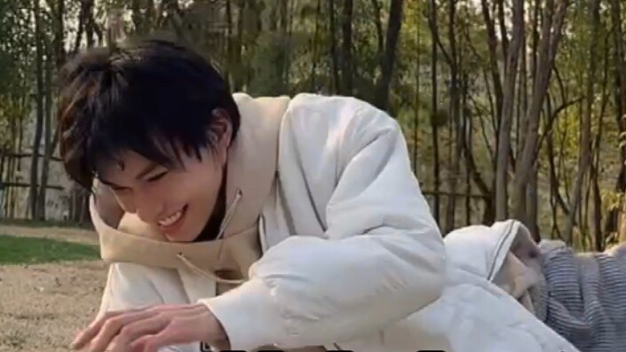 Challenge to draw in the wild, the result? ?