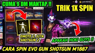 TRIK HOKI SPIN SG 2 M1887 EVO GUN FF TERBARU❗CARA TRIK SPIN EVO GUN SG 2 TERBARU 2022