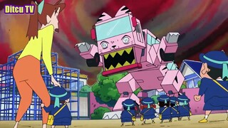 crayon shin vietsub tập 825 phần 2: cảnh sát không gian Robodog