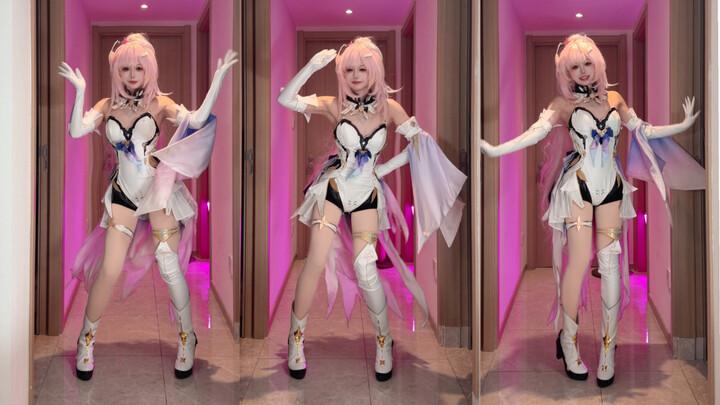 Holy cow! Emis’s daughter’s dancing for me～ “Indigo Universe”