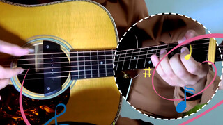 Fingerstyle adaptation version of "Zenzenzense" with guitar