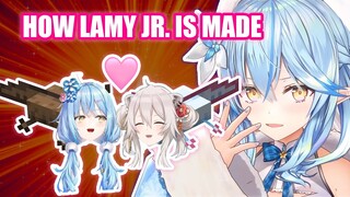 How Lamy Jr. Is Made by "Lamy" and "Botan" 【Hololive English Sub】