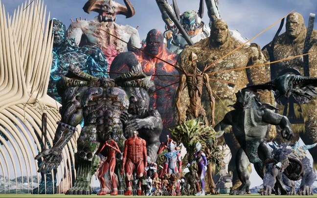 Giants & Titans Size Ranking