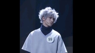 Super handsome live-action version of Killua, so handsome, the most beautiful live-action version of
