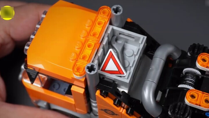 Both cars are very powerful, and the double car set truly demonstrates what 1+1>2 means! (LEGO 60467