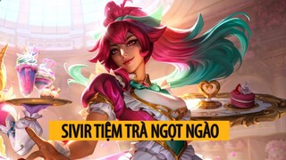 Trang phục Sivir Tiệm Trà Ngọt Ngào ( Cafe Cuties Sivir Skin )