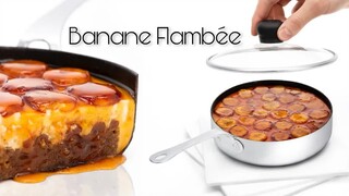 【French dessert master Amaury Guichon】One pot cream banana meat slice (cake)
