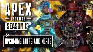 Apex Legends Season 13 Buffs and Nerfs!!!