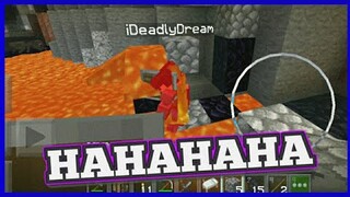 PAUNAHAN MAKAGAWA NG NETHERITE INGOT PART 1 w/ iDeadlyDream