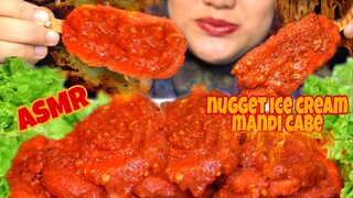 ASMR nugget mandi cabe ||super pedas || asmr mukbang indonesia