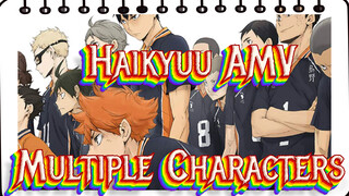 [Haikyuu!! AMV] Never Let the Volleyball Fall! / Multiple Characters / Synced-beat
