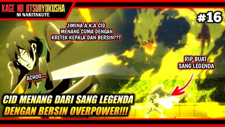 BERSIN OVERPOWER LORD SHADOW MEMANG GAADA LAWAN ‼️ - Kage No Jitsuryokusha Episode 16