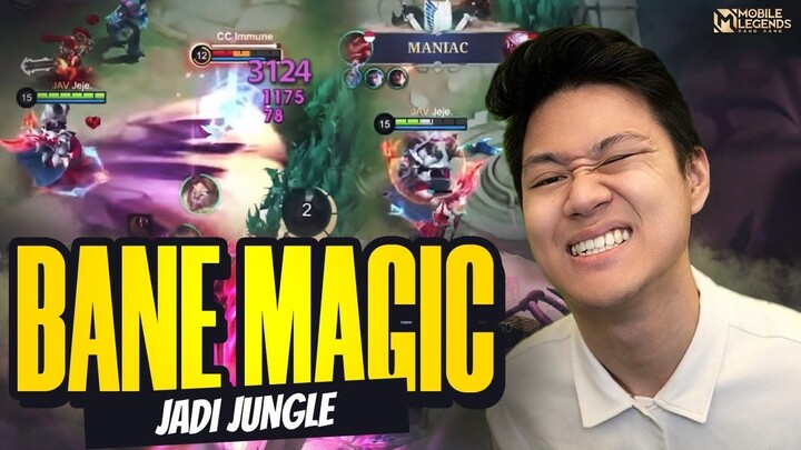 BANE MAGIC JADI JUNGLER TERNYATA OP DAN ENAK BANGET! NEW META - Mobile Legends