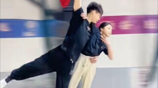 〔金妙〕才组合了一个月就练的很好了，要去演出了，加油一切顺利！