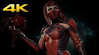 Mortal Kombat 11 - Skarlet All Skins, Intros & Victory Poses (4K 60FPS)