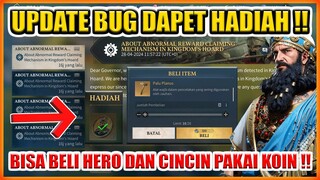 UPDATE BUG AGE OF EMPIRES MOBILE BANJIR HADIAH BISA BELI PALU CINCIN DAN HERO !!