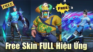 Liên Quân Garena FREE Skin mới sự kiện Chay Bong Da Chien - FULL hiệu ứng skin SSM 48 cực khủng