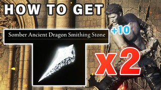 Where to get TWO Somber ANCIENT DRAGON Smithing Stones at Haligtree ► Elden Ring