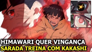 BORUTO SHIPPUDEN: HIMAWARI SE VINGA E SARADA TREINA COM KAKASHI!