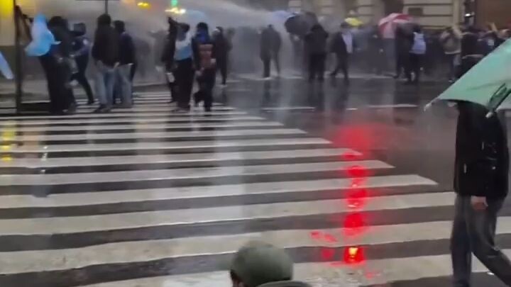 Universities budget cuts protest in Argentina
