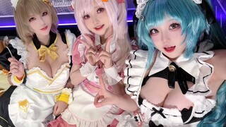 和妮姬一起打卡女仆餐厅