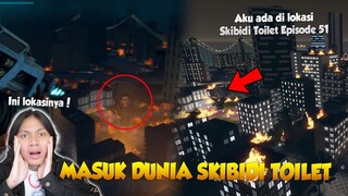 Aku pergi langsung ke lokasi syuting TITAN CAMERAMAN mengamuk di SKIBIDI TOILET Episode 51 !