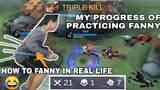 HOW TO CABLE LIKE FANNY IN REAL LIFE? 😂 (LAUGHTRIP) + Fanny gameplay | Walking fanny & no freestyle