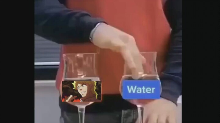 The difference between water and JOJO
