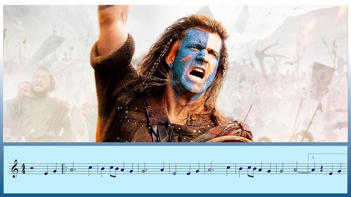 Braveheart - James Horner - Violin Sheet - Partitura para Violín
