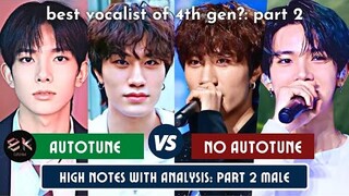 KPOP IDOLS AUTOTUNE VS. LIVE SINGING - Part 2 (Treasure, Enhypen, P1Harmony, Cravity, WEi, and more)