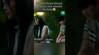 🥺 He didn't know she got pregnant and  aborted the baby💔 #hierarchy #kdrama #kdramaedits #newkdrama