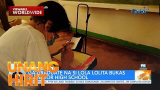 57-years old na lola, nag-take ng college entrance exam! | Unang Hirit